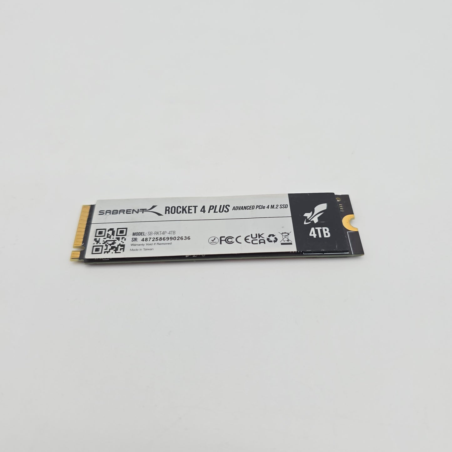 Sabrent Rocket 4 Plus 4TB, M.2 NVMe SSD Storage