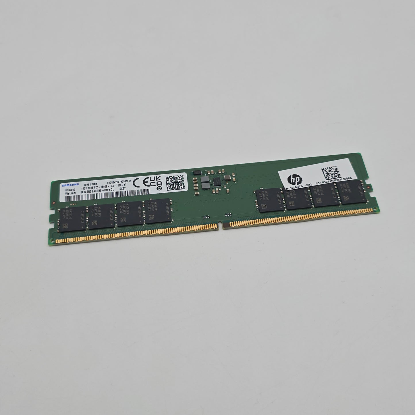 Samsung 16GB DDR5, 5600MHz, UDIMM Server Workstation Memory RAM