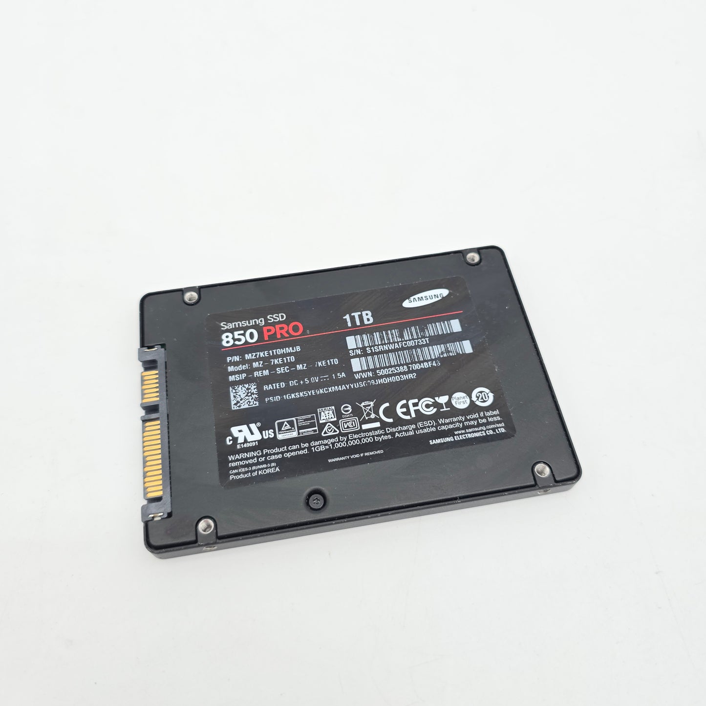 Samsung 850 Pro 1TB, SATA SSD Storage