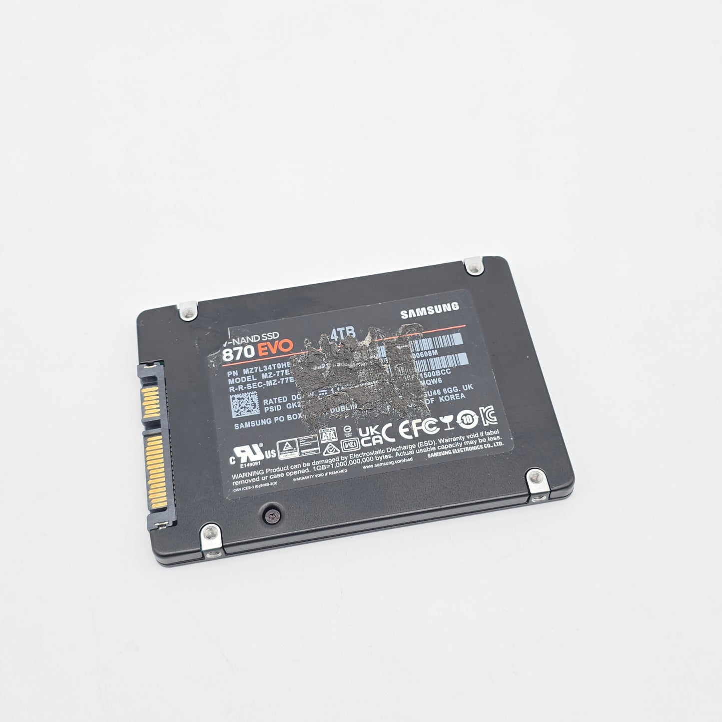 Samsung 870 EVO 4TB, SATA SSD Storage