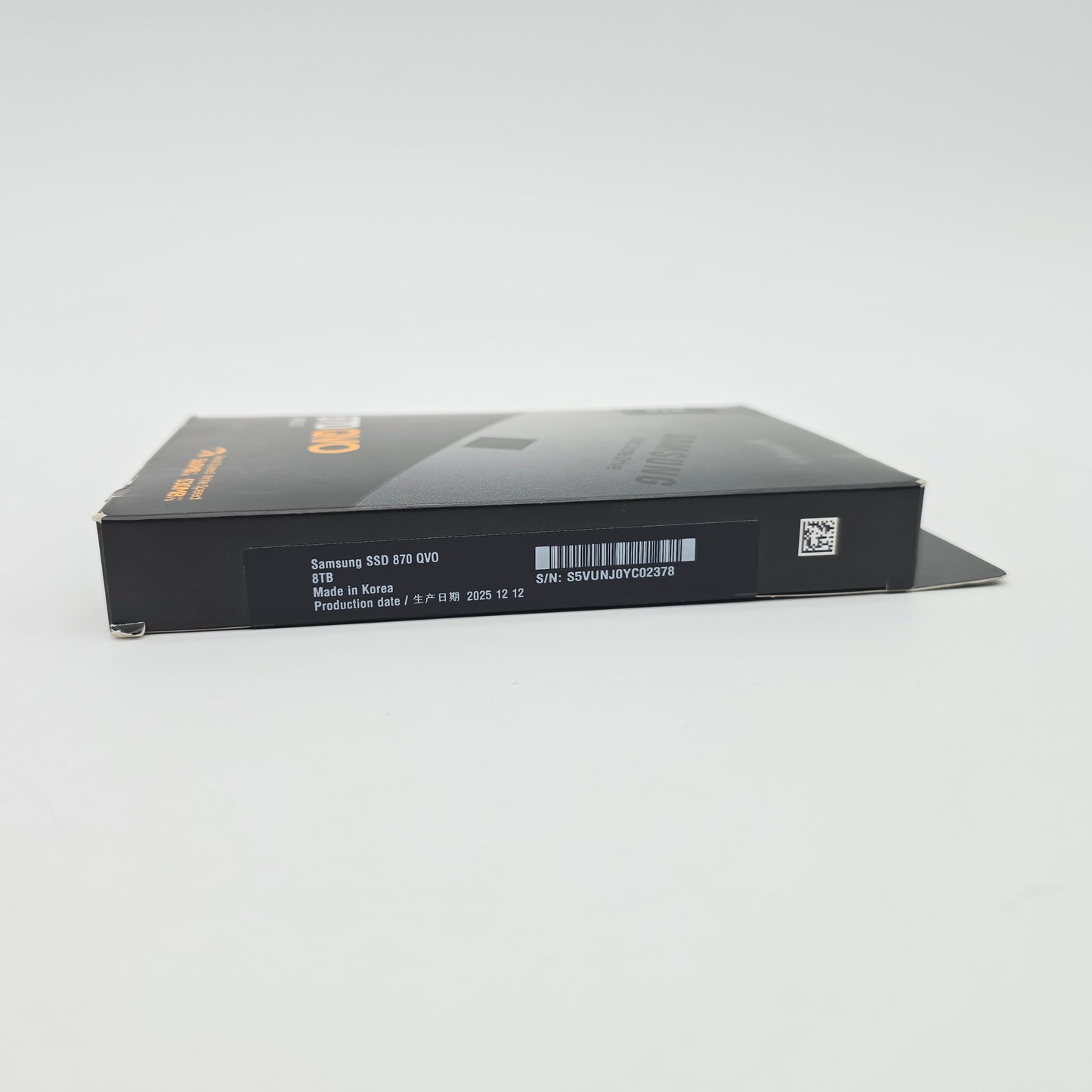 Samsung 870 QVO 8TB, SATA SSD Storage