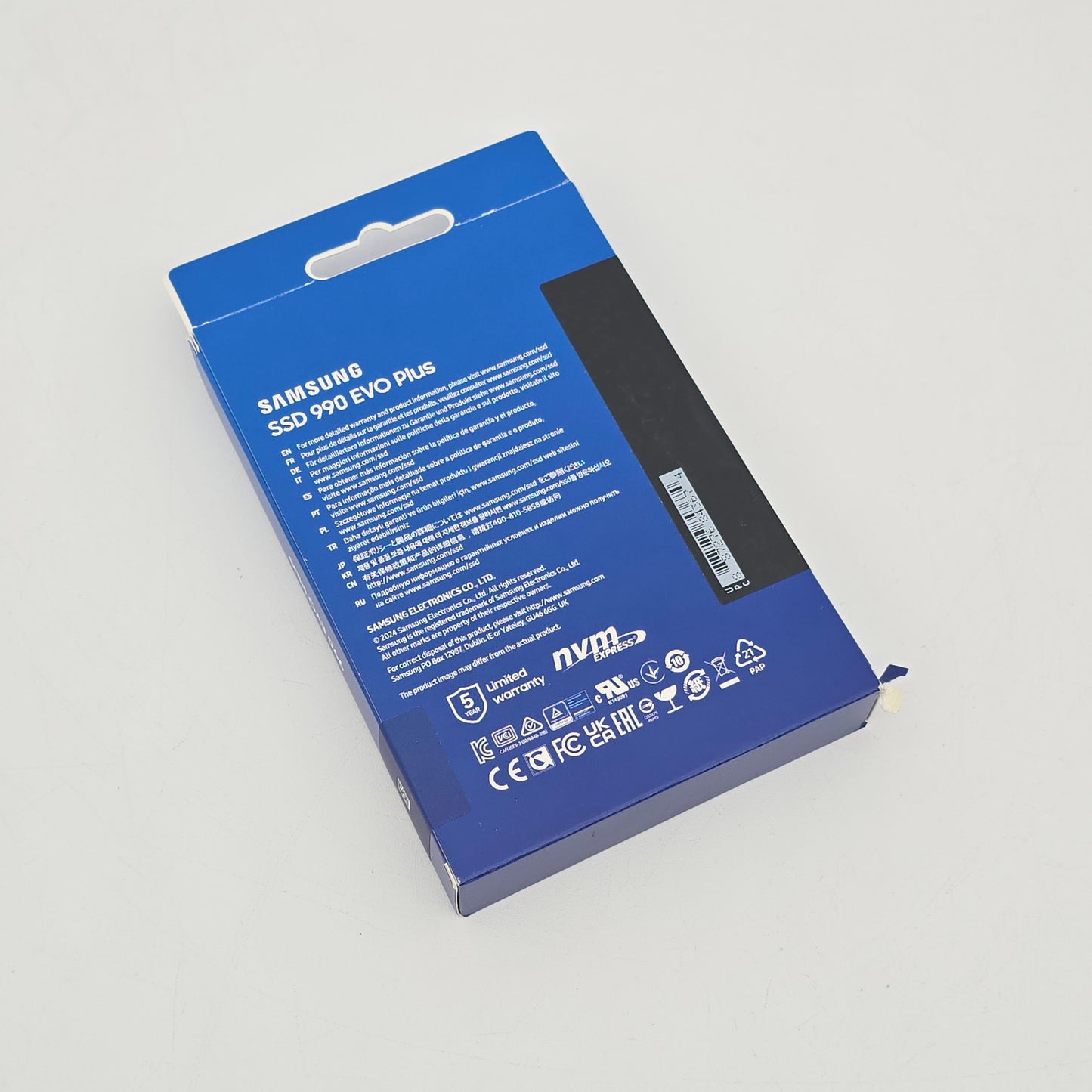 Samsung 990 Evo Plus 2Tb NVMe SSD, PCIe Gen 4x4, Speeds Up to 7,250 MB/s