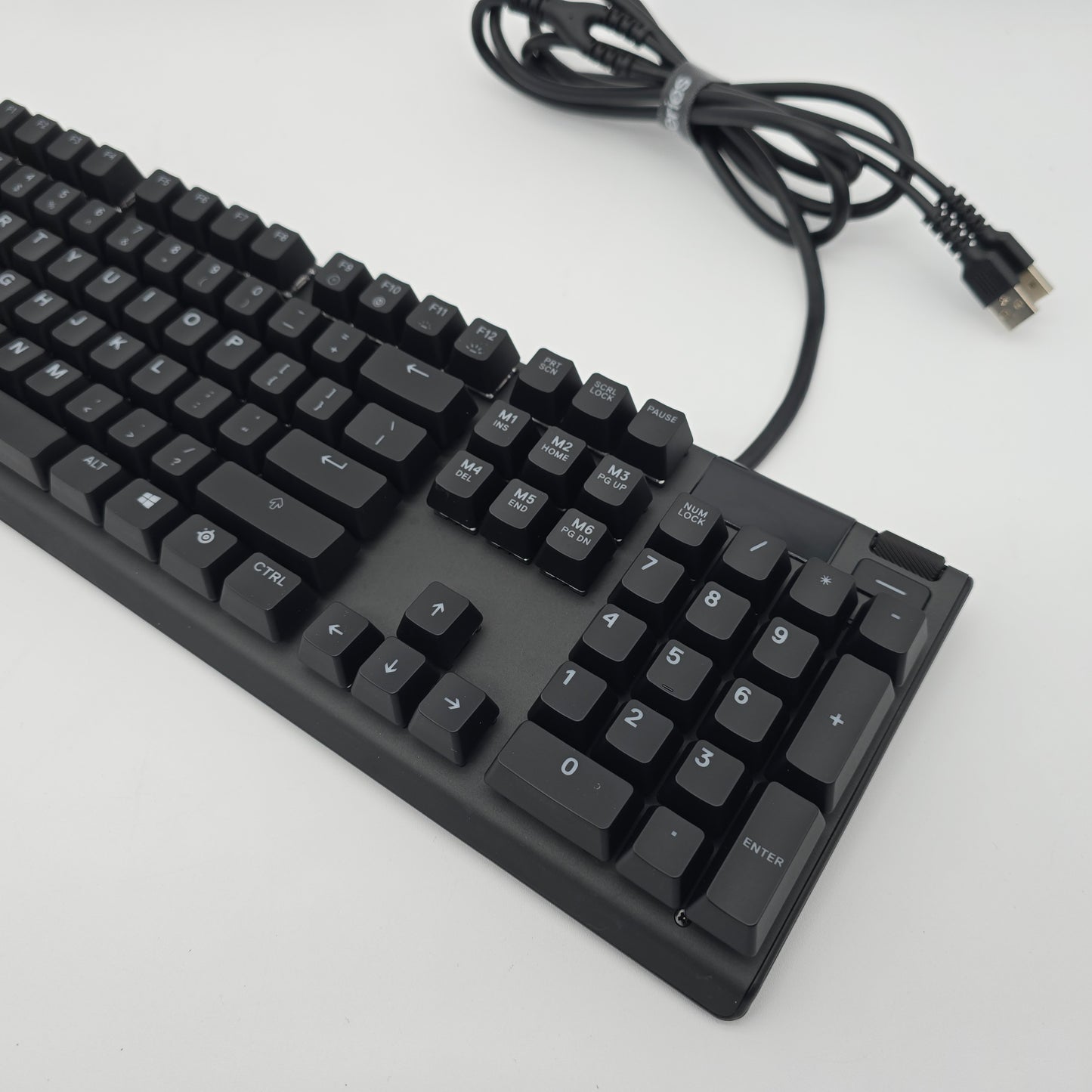 Steelseries Apex Pro Mechanical Gaming Keyboard, Cherry MX Red Switches, OLED Screen