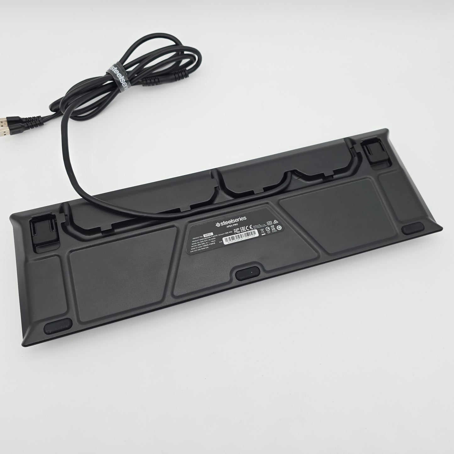 Steelseries Apex Pro Mechanical Gaming Keyboard, Cherry MX Red Switches, OLED Screen