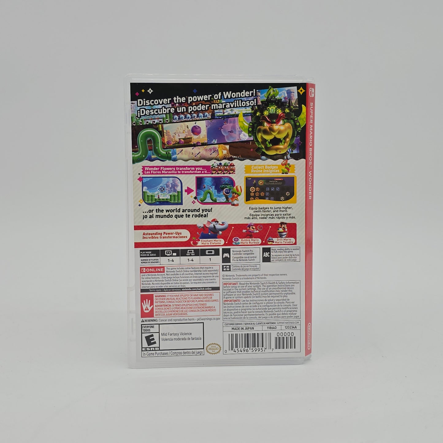 Super Mario Bros Wonder for Nintendo Switch