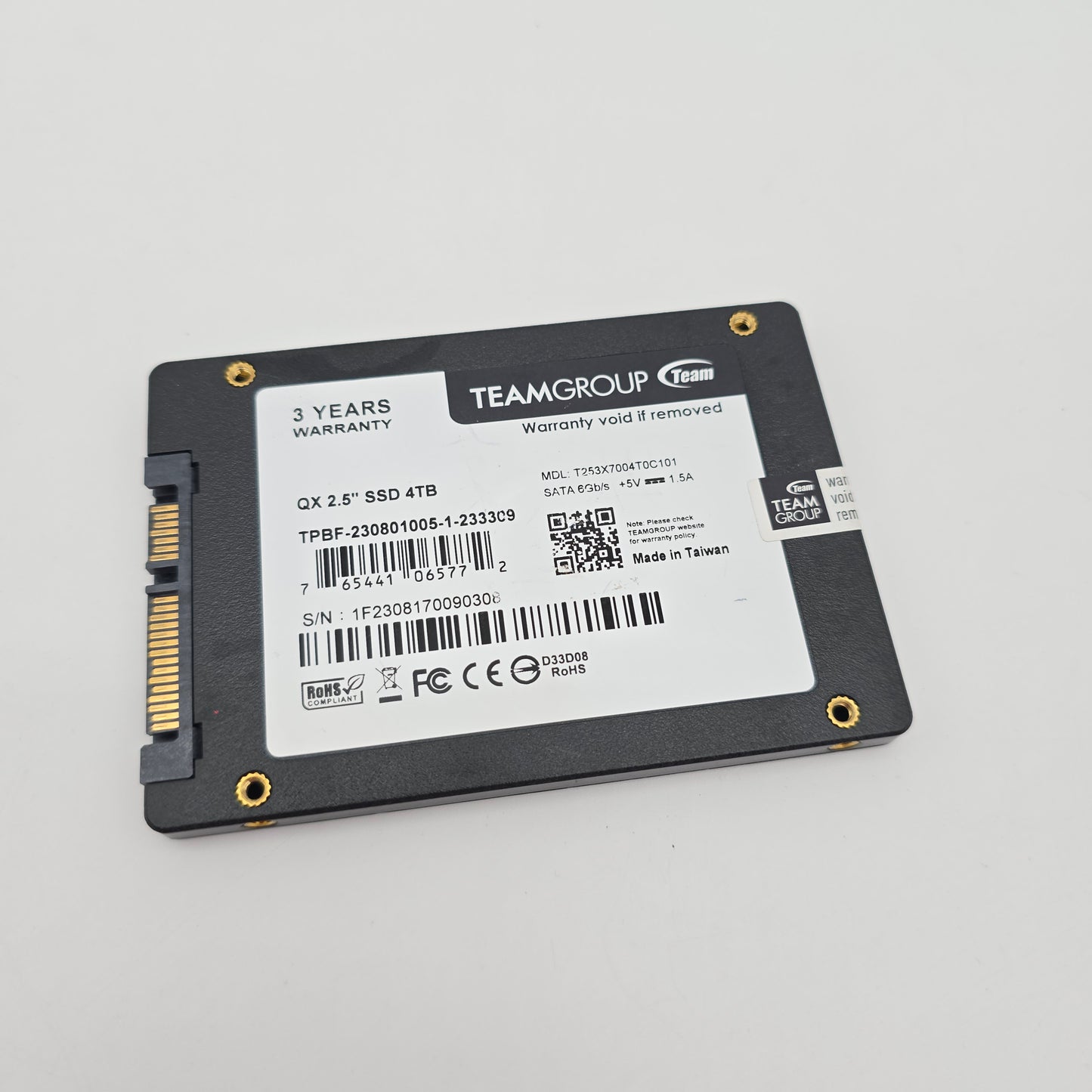 Teamgroup QX Extra Large 4TB, SATA SSD Storage