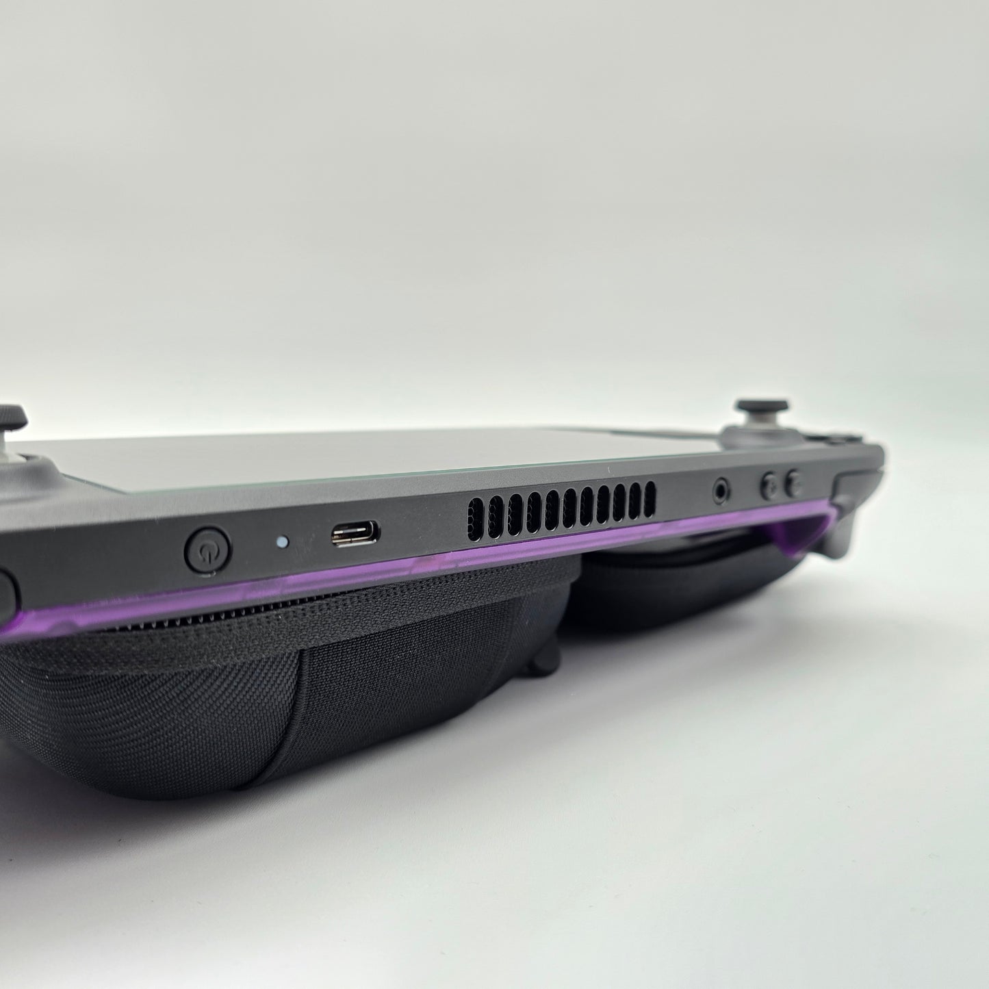 Valve Steam Deck LCD 64GB, Like New, w/ Aftermarket Purple Transparent Backplate and Case