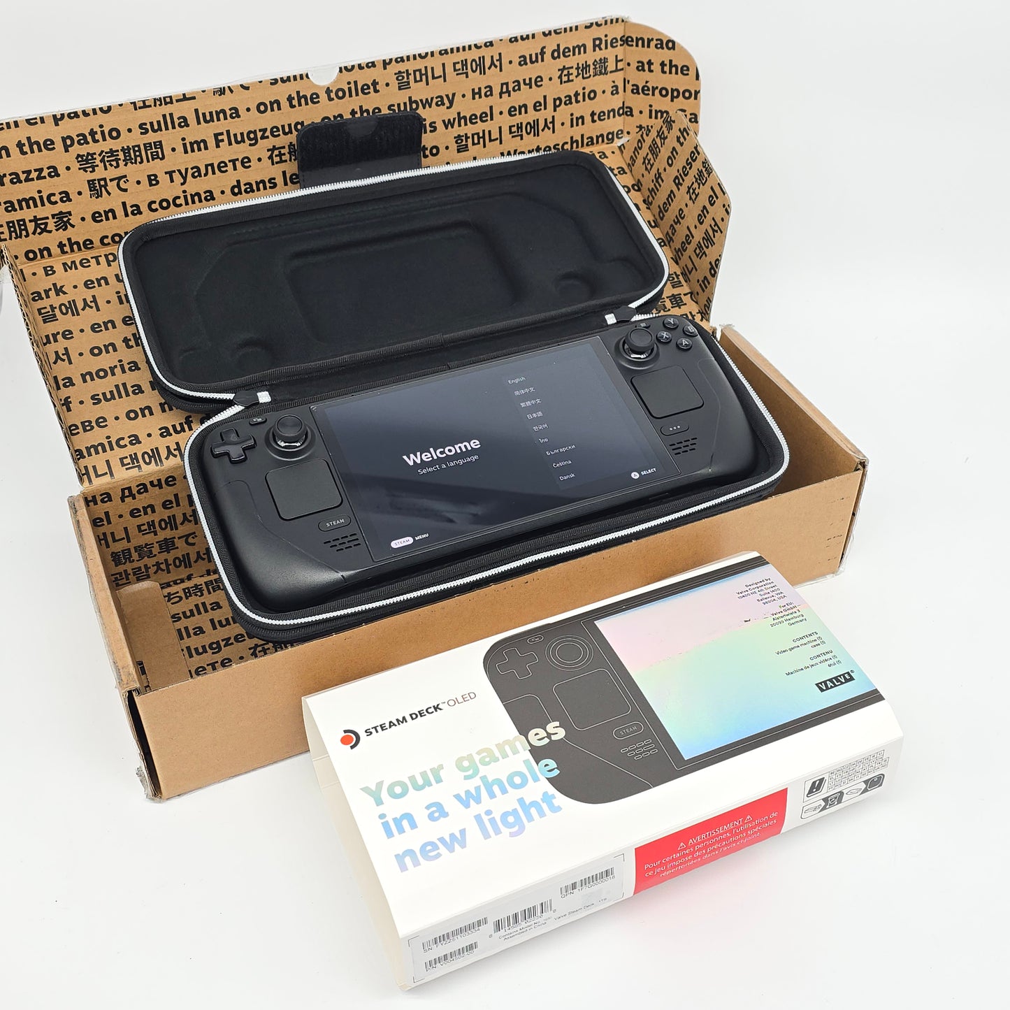 Valve Steam Deck OLED 1TB, Handheld Gaming Console