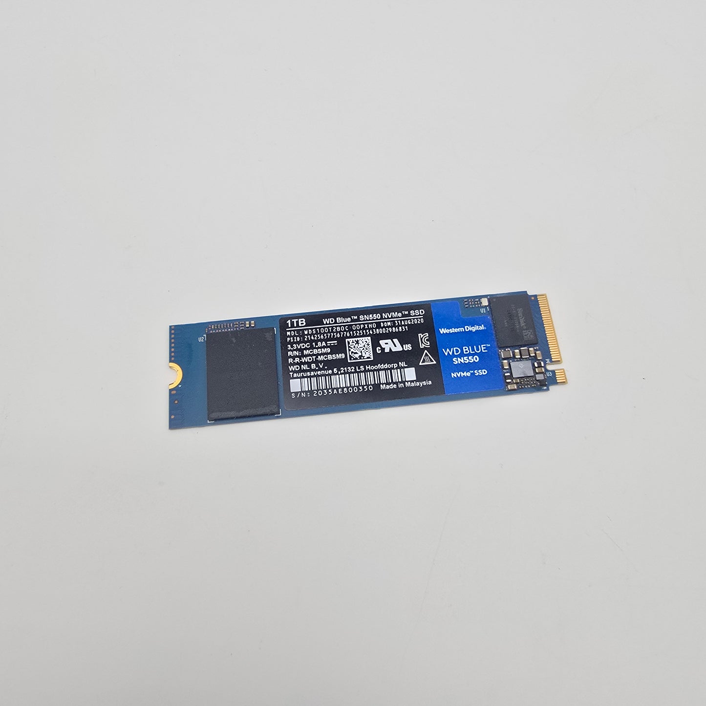 Western Digital WD Blue SN550 1TB NVMe SSD