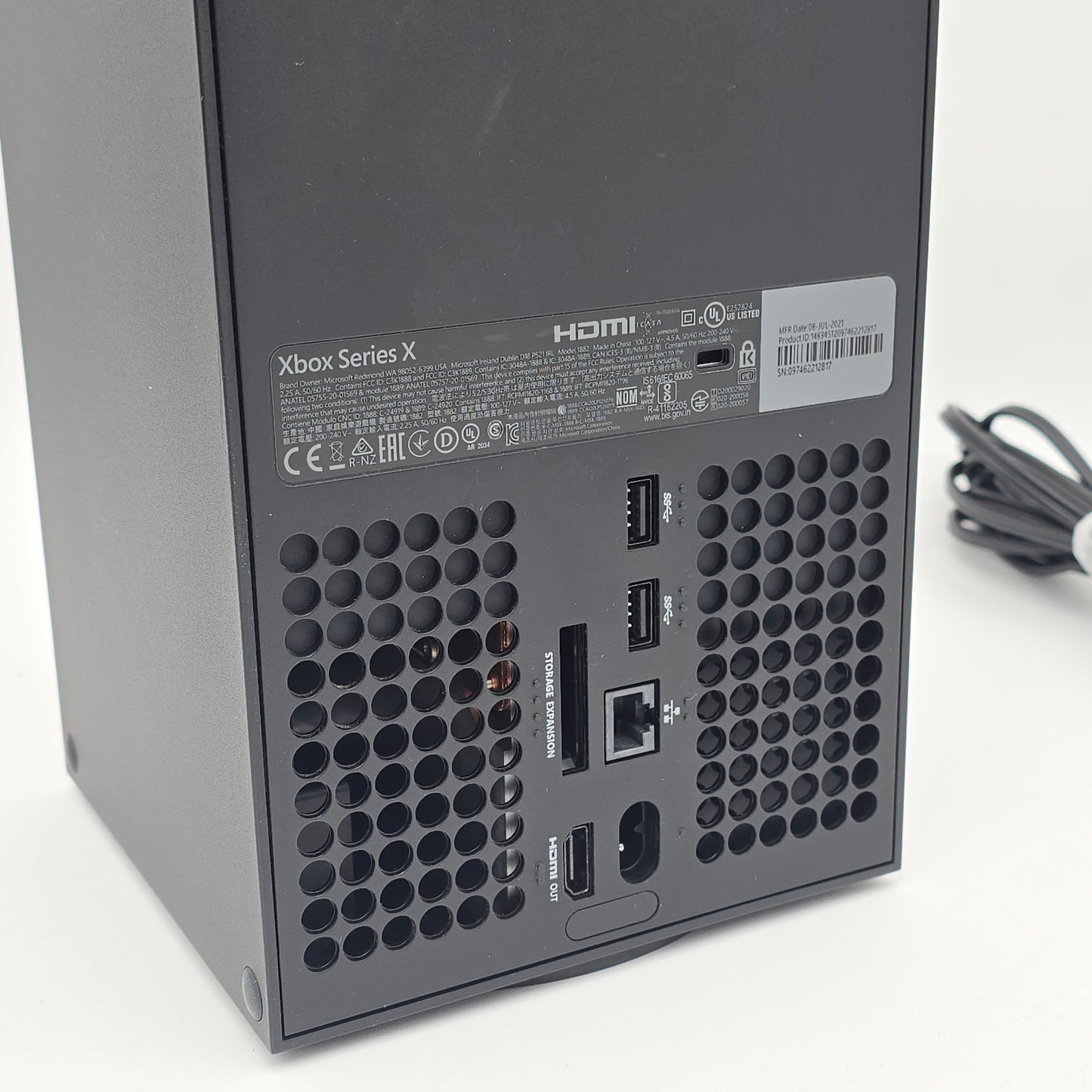 Xbox Series X 1TB, Microsoft Game Console, Console+Power Cord Only