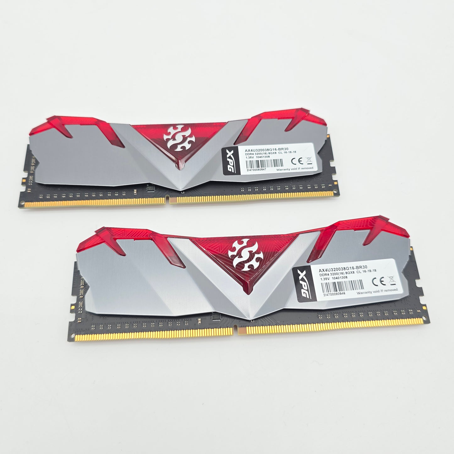 ADATA XPG 16GB DDR4, 3200MHz, CL16-18-18, Desktop Gaming Memory RAM (2x8GB)