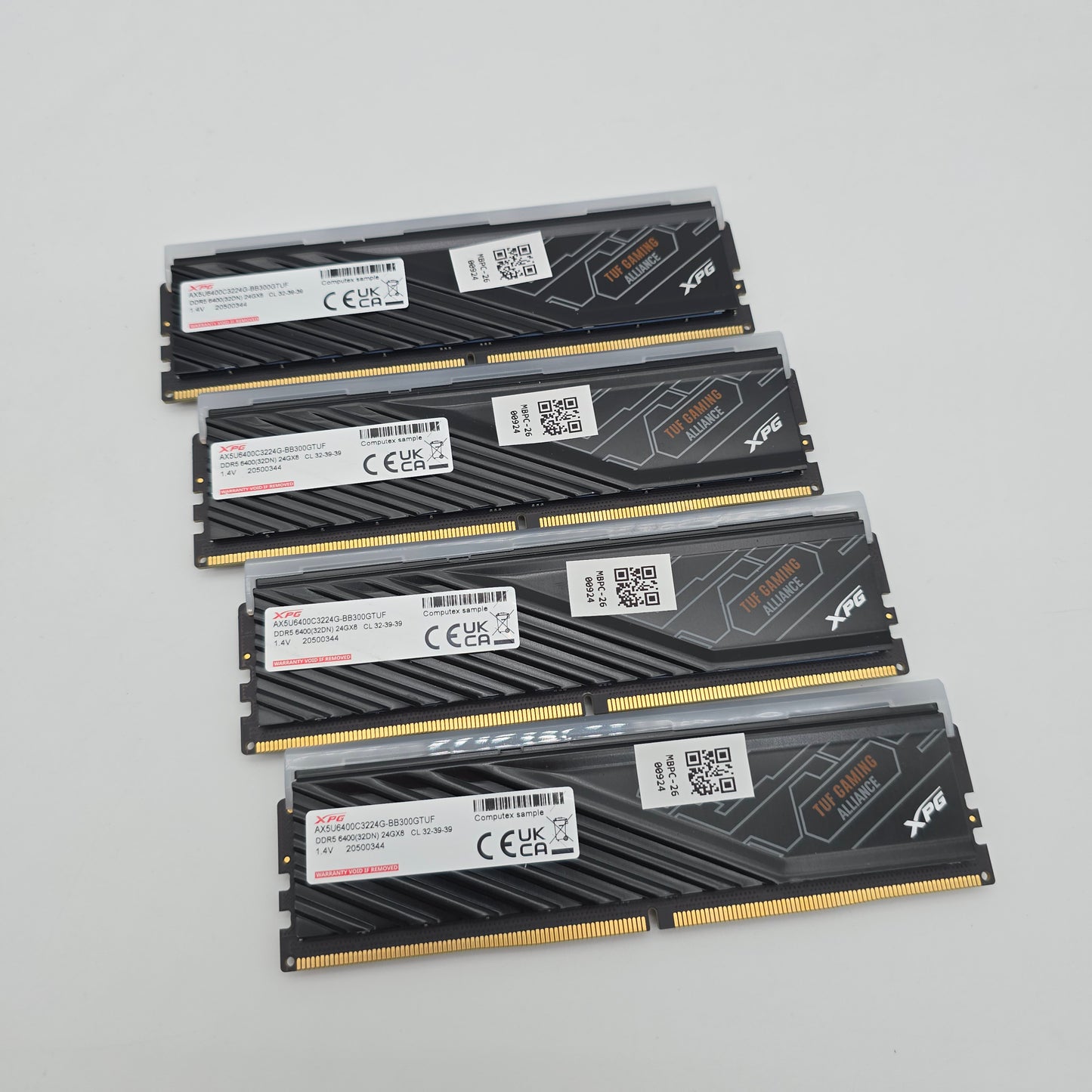 XPG Lancer Blade TUF Edition 96GB DDR5, 6400MHz, CL32, Desktop Gaming Memory RAM (4x24GB)