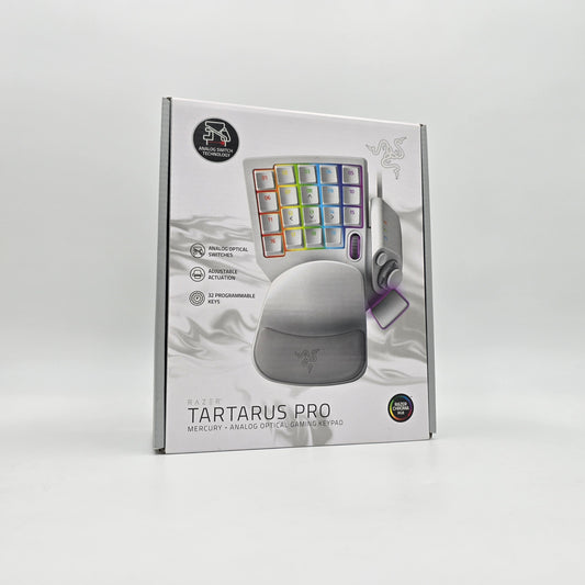 Razer Tartarus Pro Mercury White Analog Optical Gaming Keypad