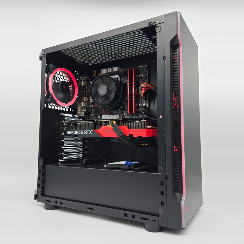 RTX 3060 12GB, AMD Ryzen 5 3600, 16GB RAM, 1TB SSD, Custom Gaming PC – MBPC