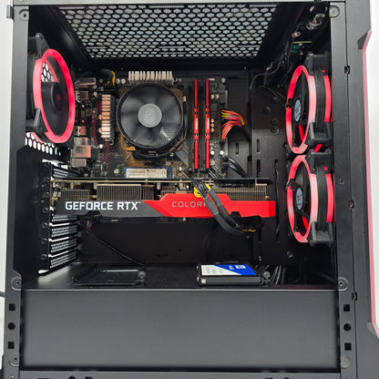 RTX 3060 12GB, AMD Ryzen 5 3600, 16GB RAM, 1TB SSD, Custom Gaming PC