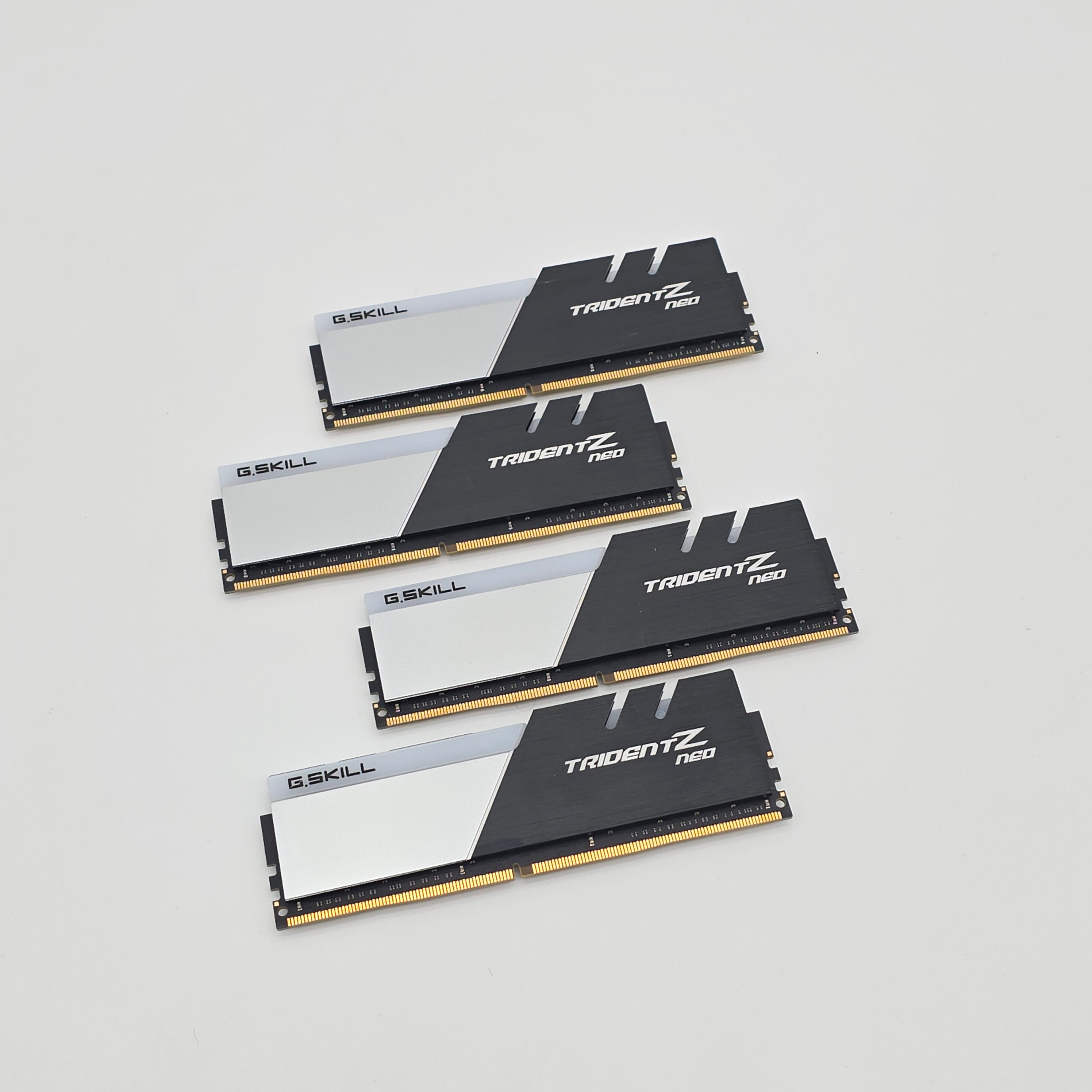 32GB G.Skill TridentZ RGB DDR4 RAM, 4x8GB Sticks, 3200MHz, CL16 – MBPC