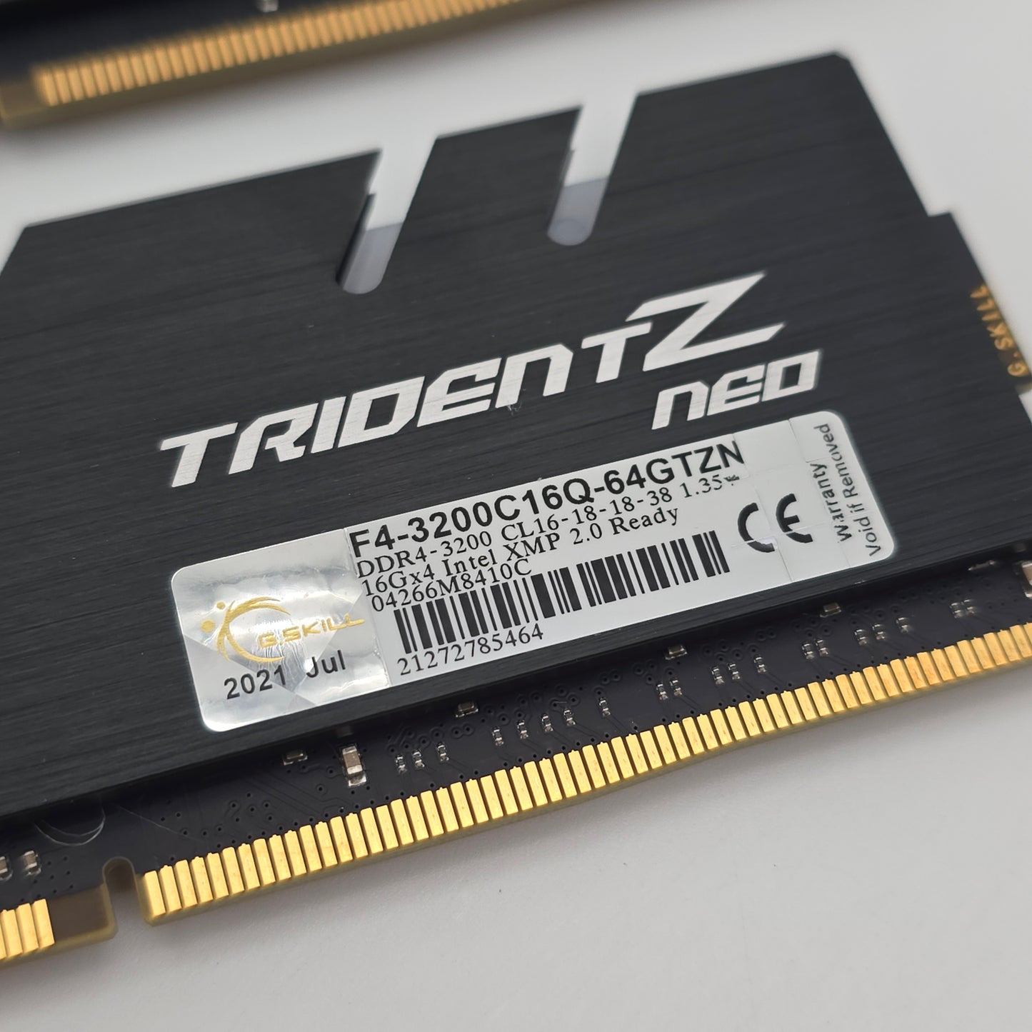 32GB G.Skill TridentZ RGB DDR4 RAM, 4x8GB Sticks, 3200MHz, CL16