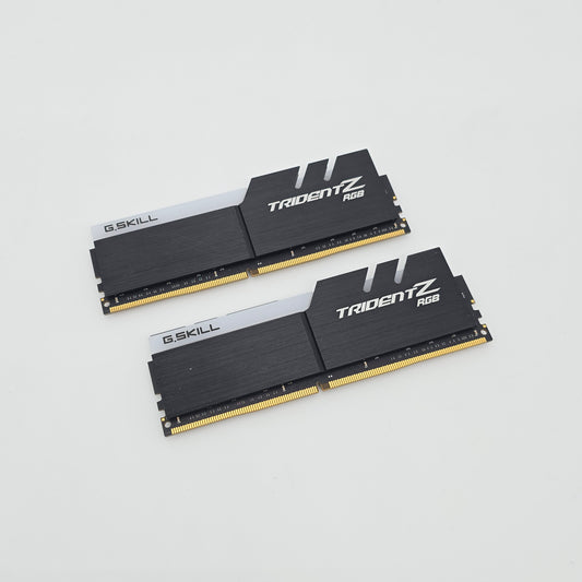 32GB G.Skill TridentZ RGB DDR4 RAM, 2x16GB, 3600MHz CL16-16-16-36 Desktop Memory
