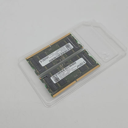 32GB DDR5 SODIMM RAM Upgrade for Laptop, 5600MHz Micro 2x16GB