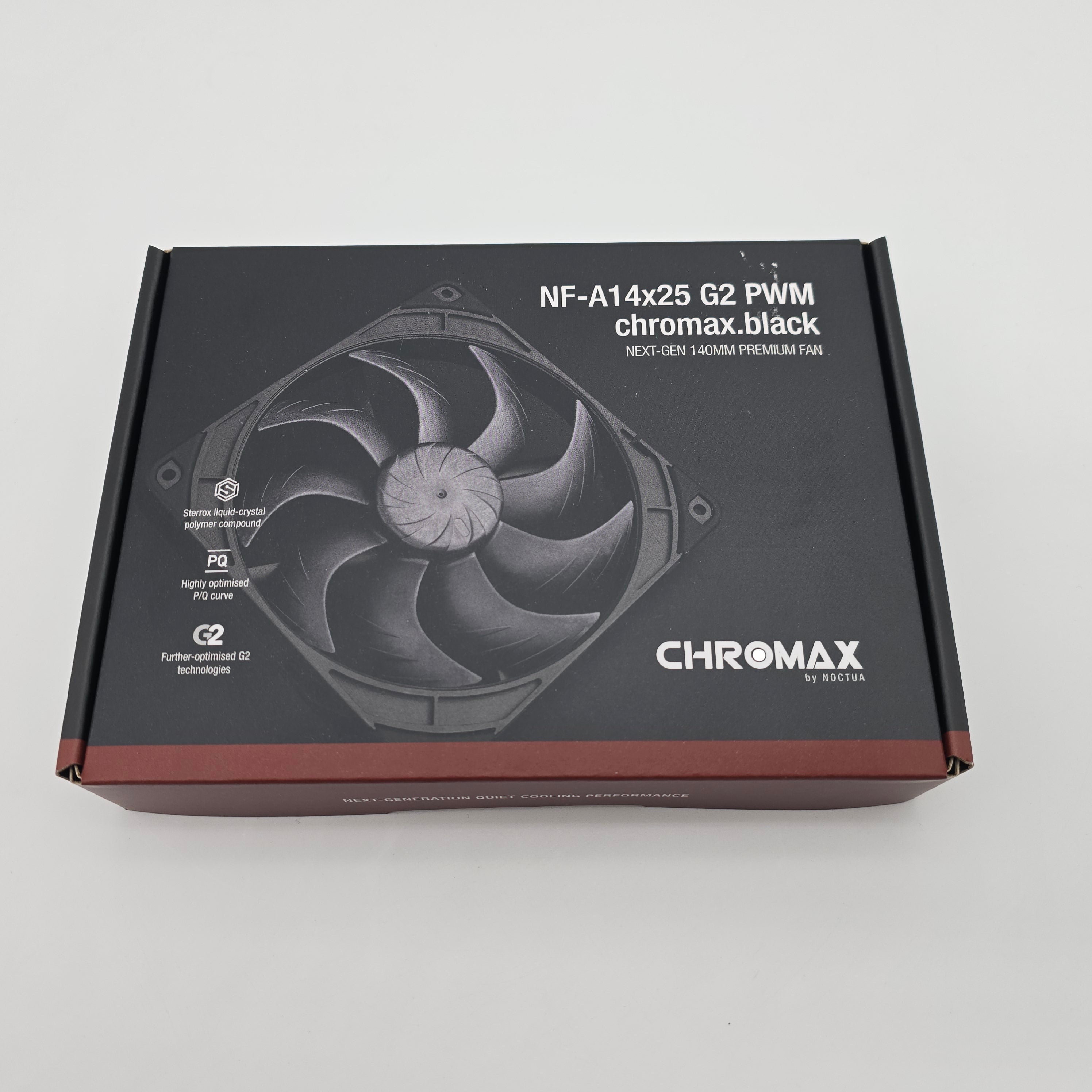 Noctua Chromax NF-A14x25 G2 PWM chromax.black 140MM FAN – MBPC