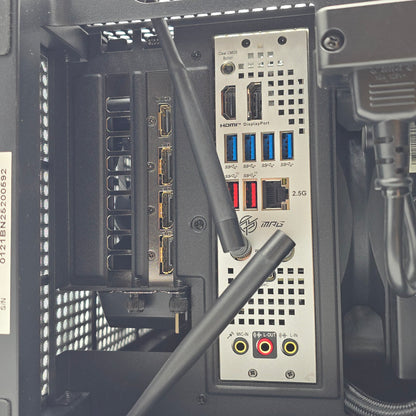 RTX 5080, Intel Core i7-13700K, 2TB NVMe, 32GB DDR5, Mini ITX NZXT H1 Gaming PC
