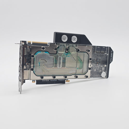 RTX 2080 Ti EVGA 11GB, EK Water Block, NVIDIA Gaming Graphics Card GPU
