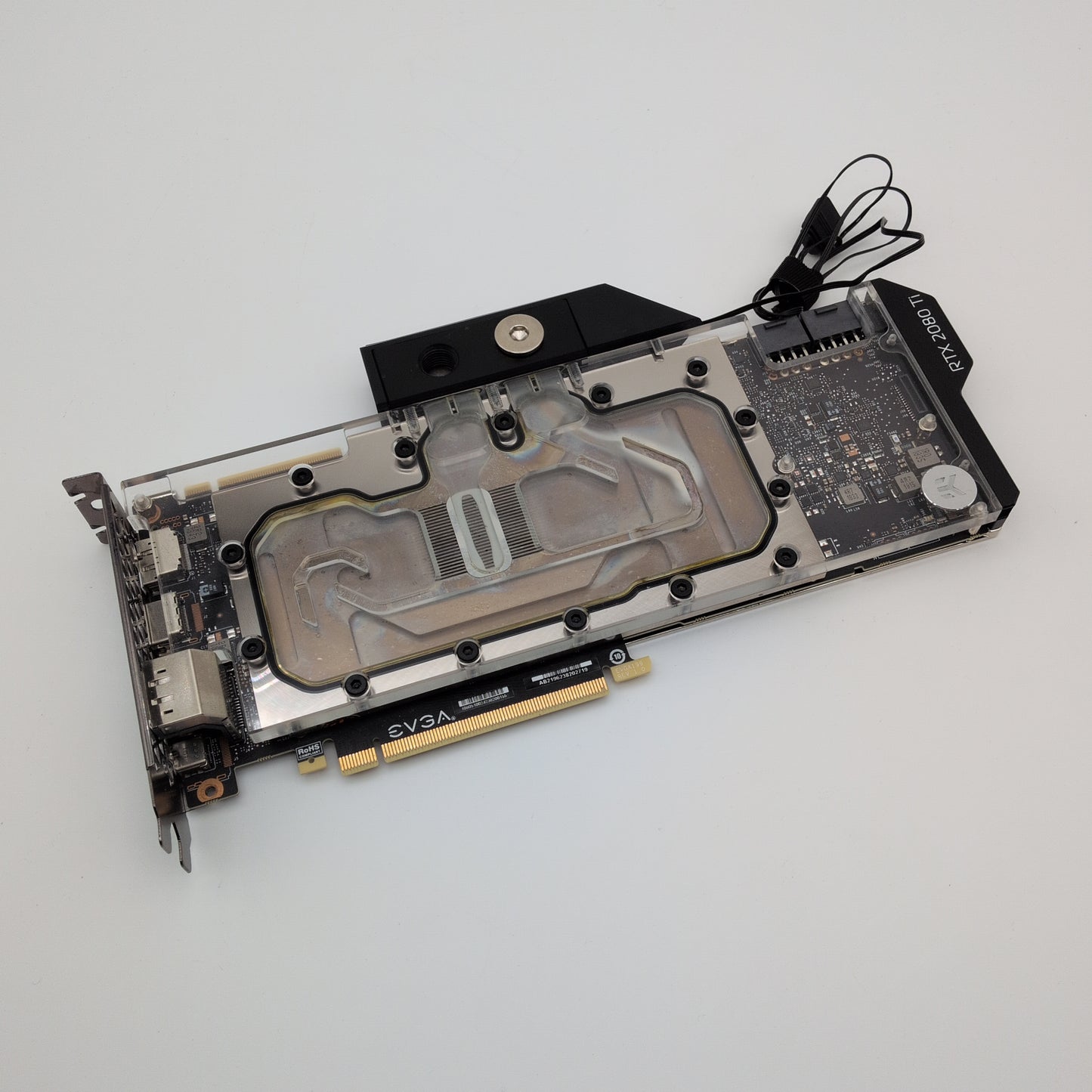 RTX 2080 Ti EVGA 11GB, EK Water Block, NVIDIA Gaming Graphics Card GPU