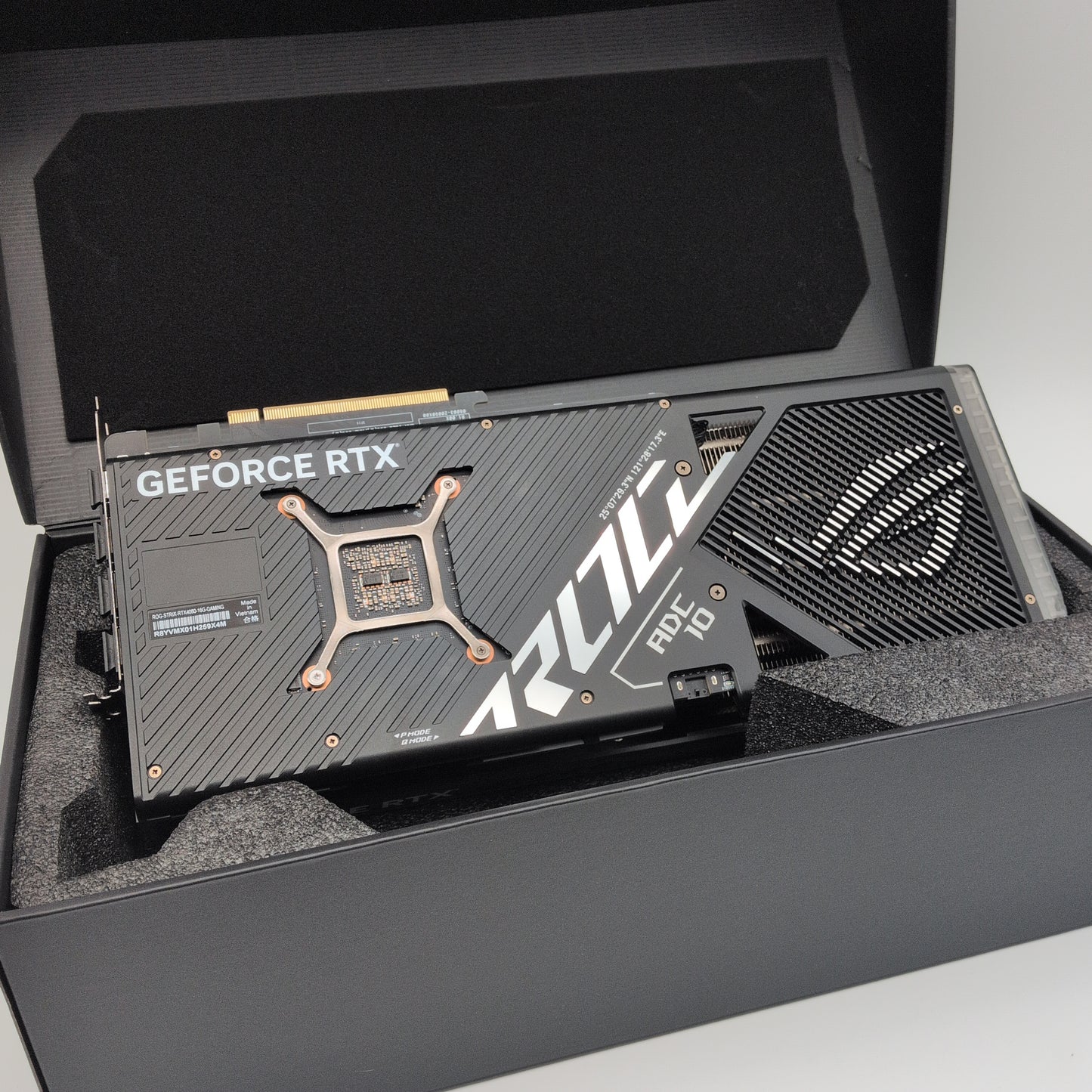 RTX 4080 ASUS ROG STRIX 16GB, NVIDIA Gaming Graphics Card GPU