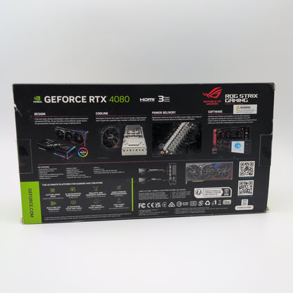 RTX 4080 ASUS ROG STRIX 16GB, NVIDIA Gaming Graphics Card GPU