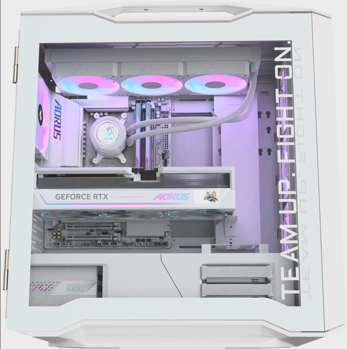 Gigabyte Aorus Supreme 5 ICE Gaming PC, AMD Ryzen 7 9800X3D, 1000W PSU, X870E Motherboard, Graphics Card and RAM Required