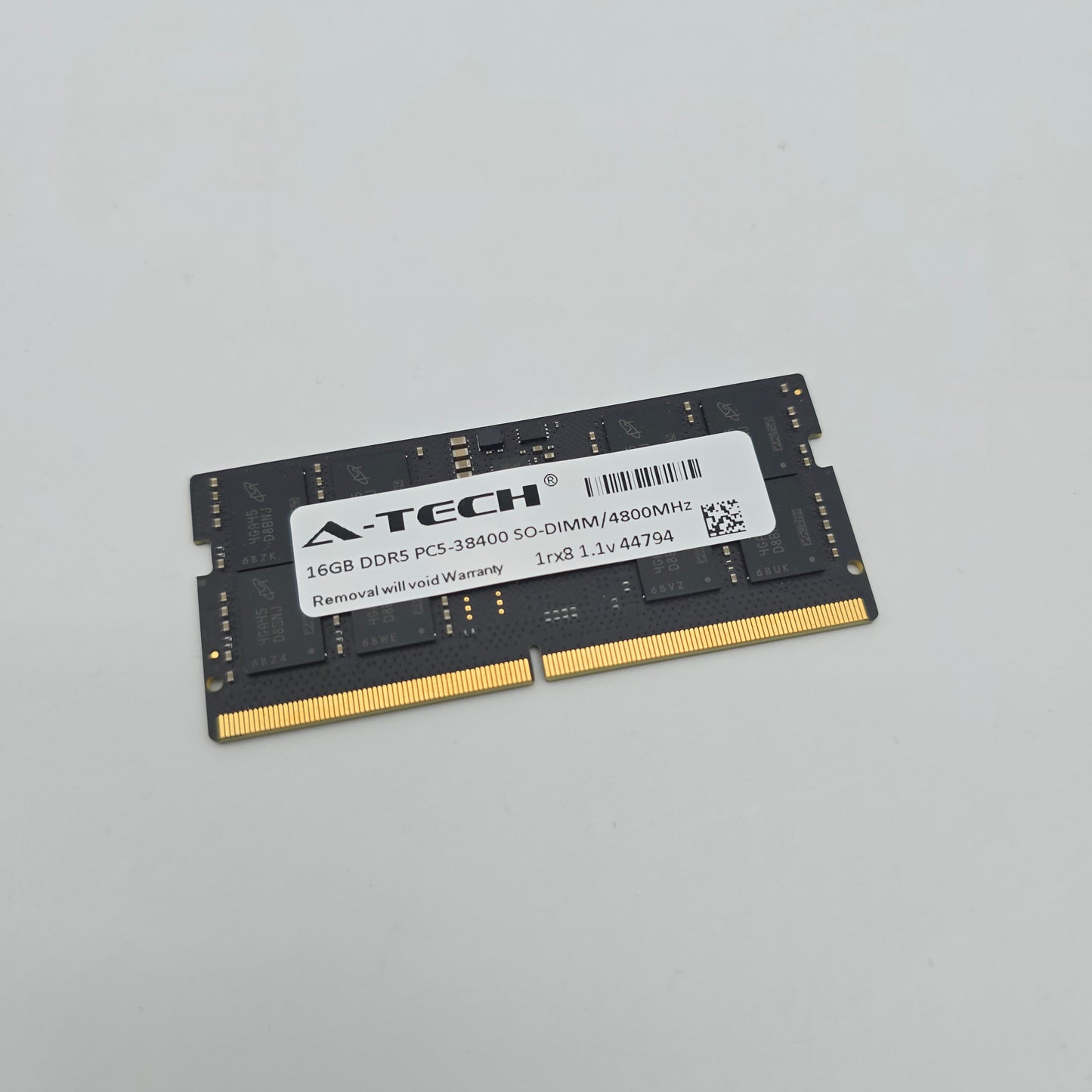 A-Tech 16GB DDR5, 4800MHz, SODIMM Laptop Gaming Memory RAM (1x16GB)