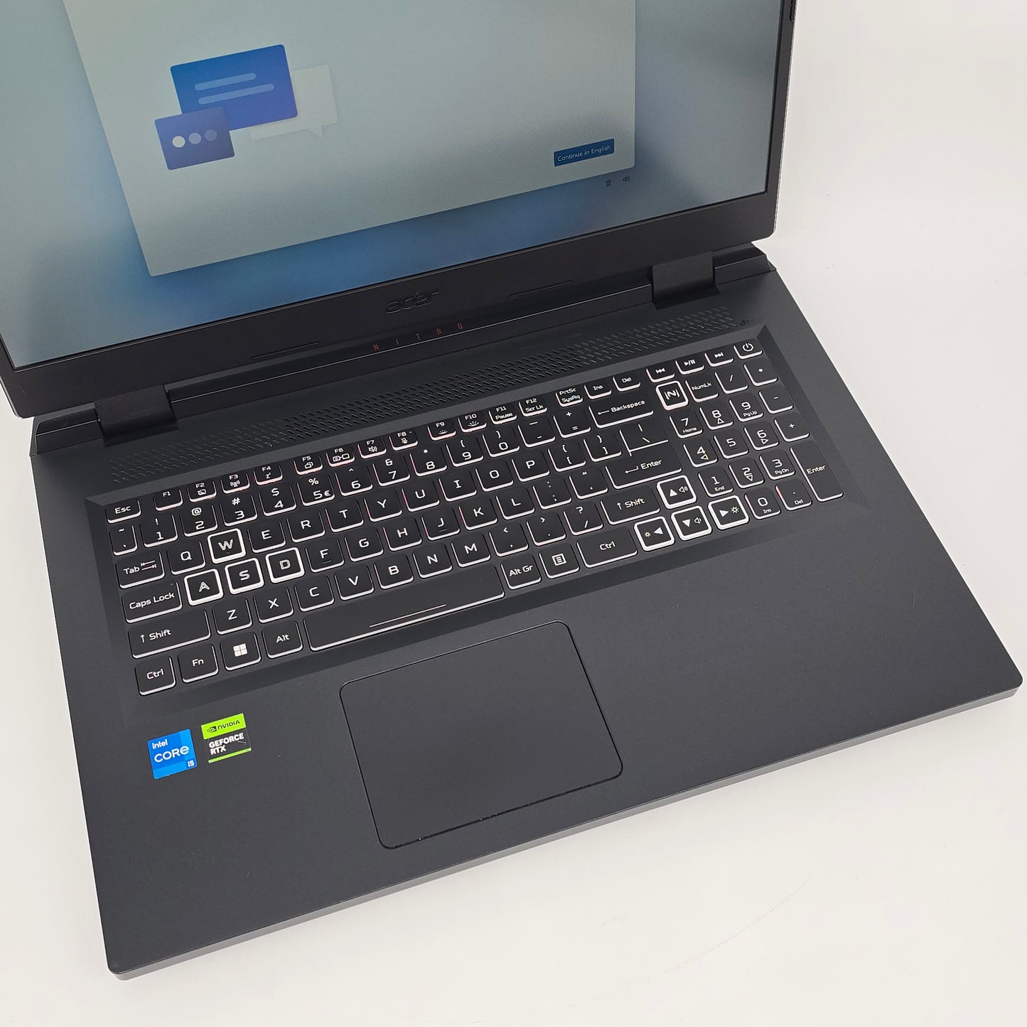 Acer Nitro AN15, RTX 4050, Intel i5-12450H, 32GB RAM, 144Hz Gaming Laptop