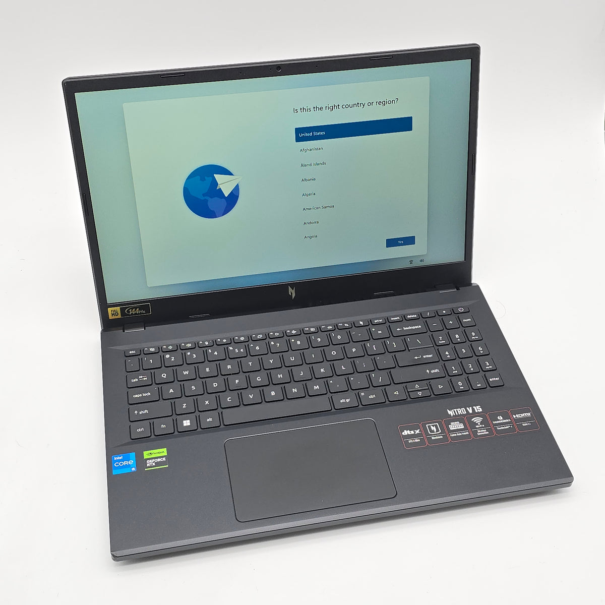 Acer Nitro V Gaming Laptop, RTX 4050, Intel Core i5-13420H, 32GB DDR5, 1.5TB NVMe, 15.6" FHD 144Hz Screen