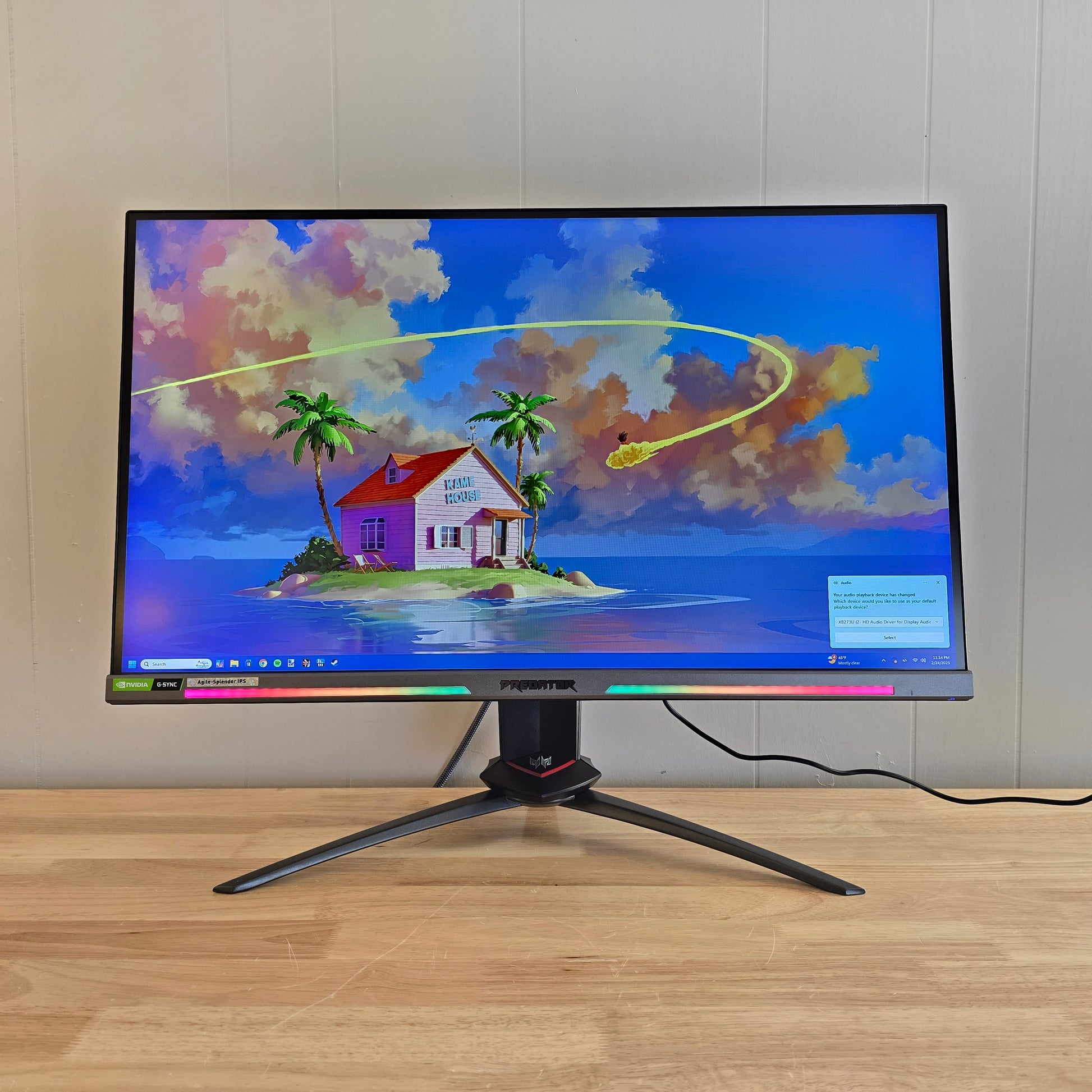 ACER Predator XB273U RGB, QHD 165Hz, 1ms, G-SYNC, HDR, RGB