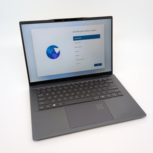 ACER Swift 14 AI, Snapdragon X Plus, 16GB DDR5 Ram, 1TB Storage, 14.5" 2560x1600 120Hz Laptop