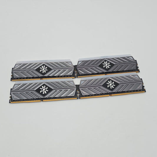 ADATA XPG Gammix Spectrix D41 64GB DDR4, 3000MHz, CL16-20-20, Desktop Gaming Memory RAM (4x16GB)