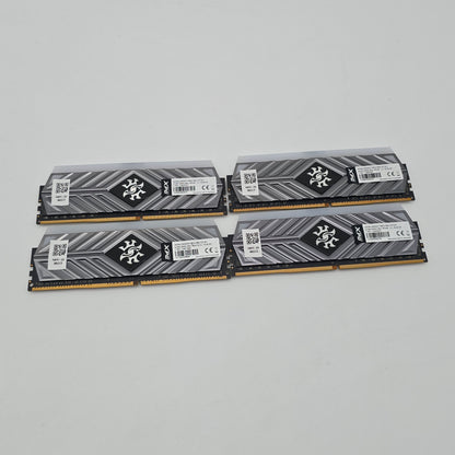 ADATA XPG Gammix Spectrix D41 64GB DDR4, 3000MHz, CL16-20-20, Desktop Gaming Memory RAM (4x16GB)