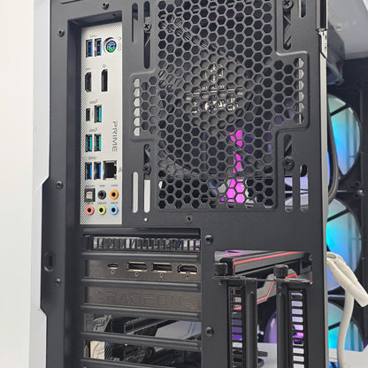 AMD RX 6800 16GB, Ryzen 7 3700X, 32GB DDR4, LCD AIO, 1TB NVMe, Custom White Gaming PC
