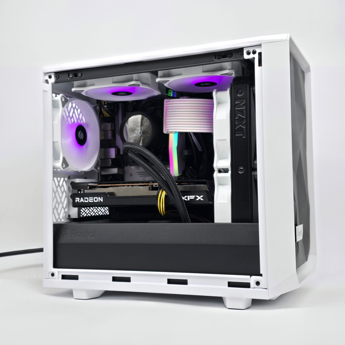 AMD RX 6600, Ryzen 5 4600G, 16GB RAM, 1TB NVMe, Mini-ITX Liquid Cooled Gaming PC