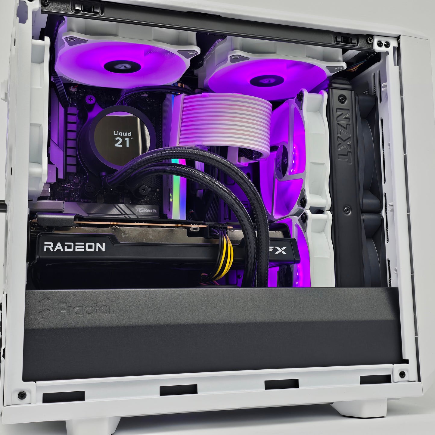 AMD RX 6600, Ryzen 5 4600G, 16GB RAM, 1TB NVMe, Mini-ITX Liquid Cooled Gaming PC