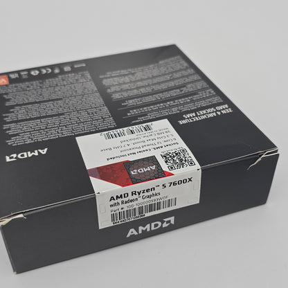 Ryzen 5 7600X Gaming Processor CPU, AMD Socket AM5 Chip