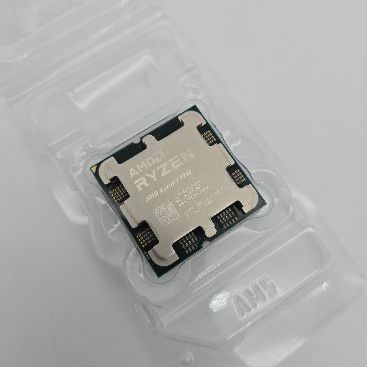 AMD Ryzen 7 7700, Socket AM5 Gaming Processor CPU
