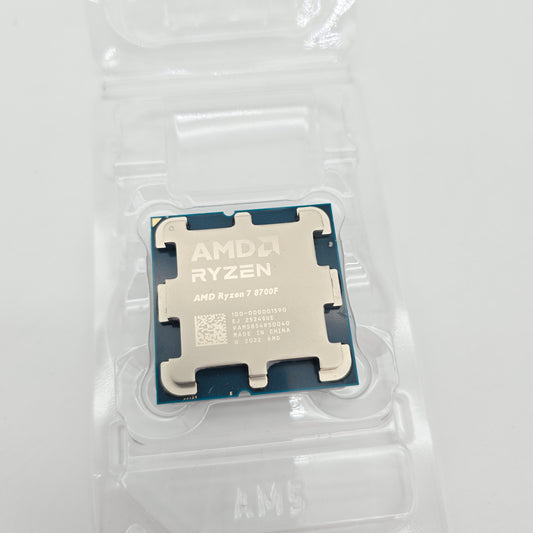 AMD Ryzen 7 8700F, Socket AM5, Desktop Gaming Processor CPU