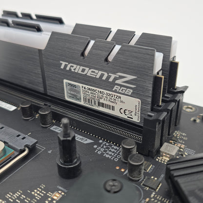 ASUS ROG STRIX B550-F Gaming WiFi, Ryzen 9 5900X, 32GB DDR4 G.Skill TridentZ RGB RAM, Gaming PC Combo