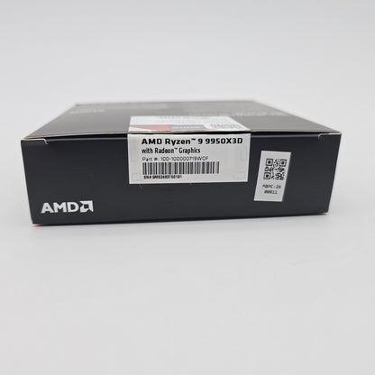 AMD Ryzen 9 9950X3D, Socket AM5, Gaming Desktop Processor CPU