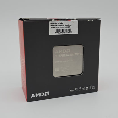 AMD Ryzen Threadripper 7970X, 32-Core, 64-Thread, Socket sTR5 Workstation Processor CPU