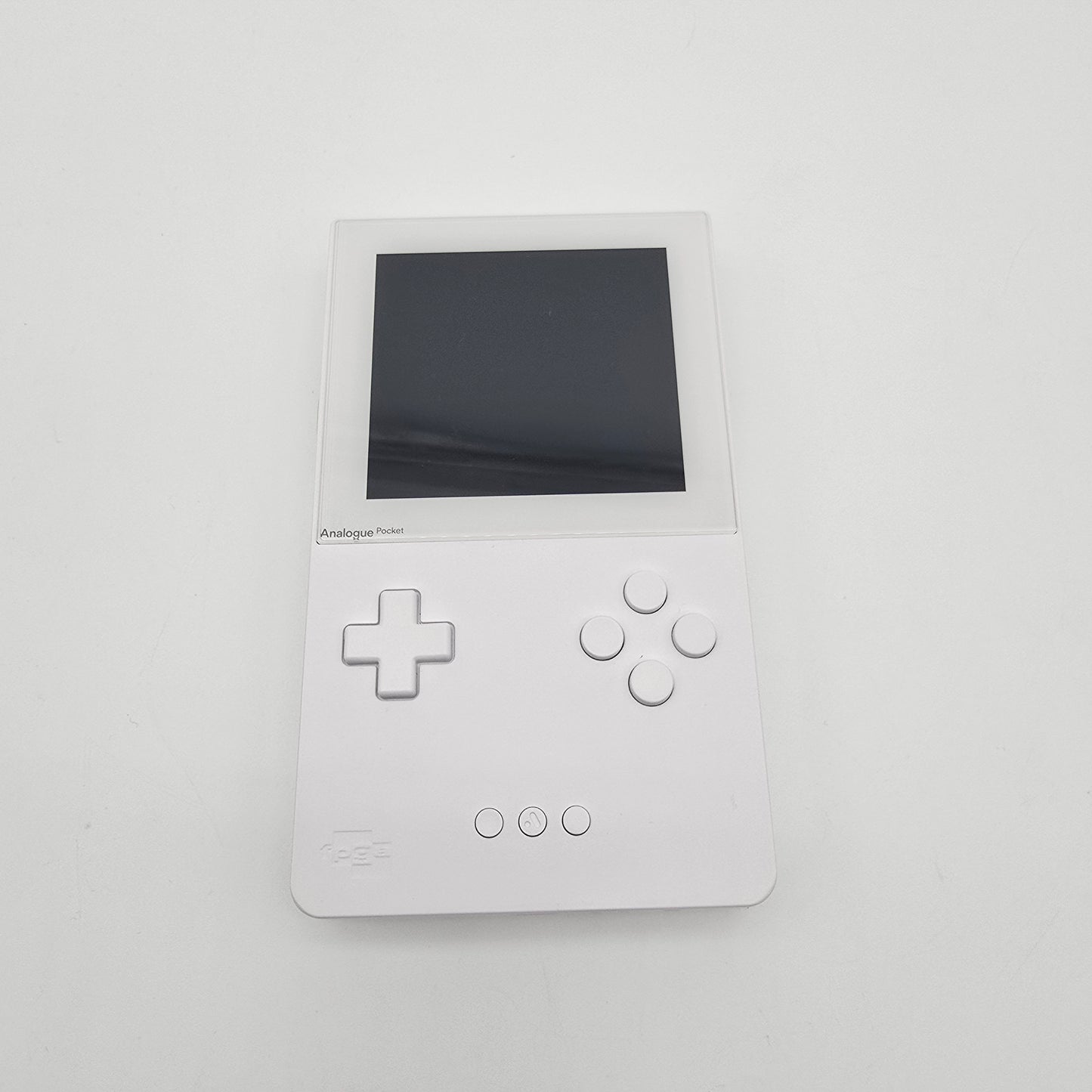 Analogue Pocket White Gaming Handheld w/ 1TB Micro SD and Hard Case