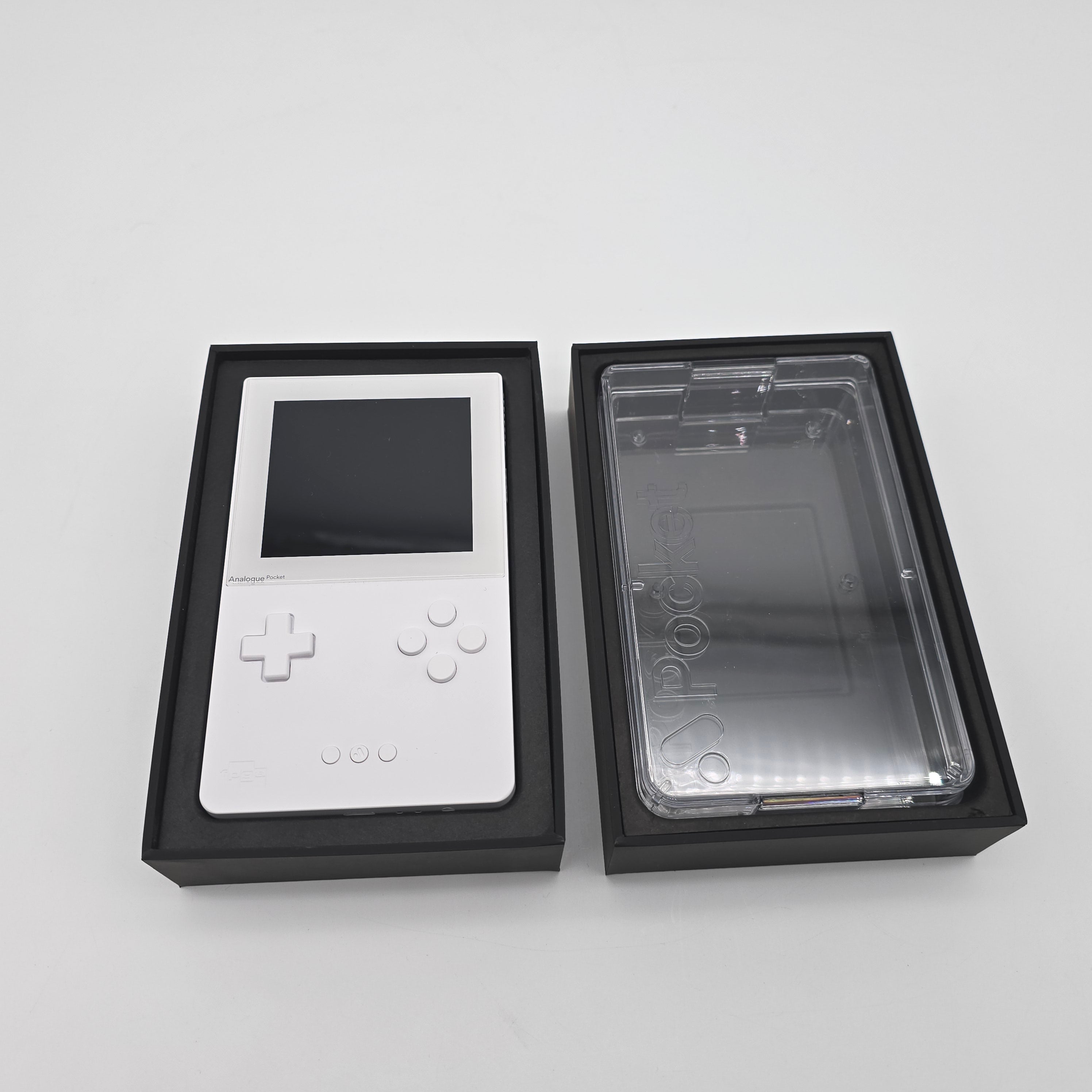 Analogue Pocket White Gaming Handheld w/ 1TB Micro SD and Hard