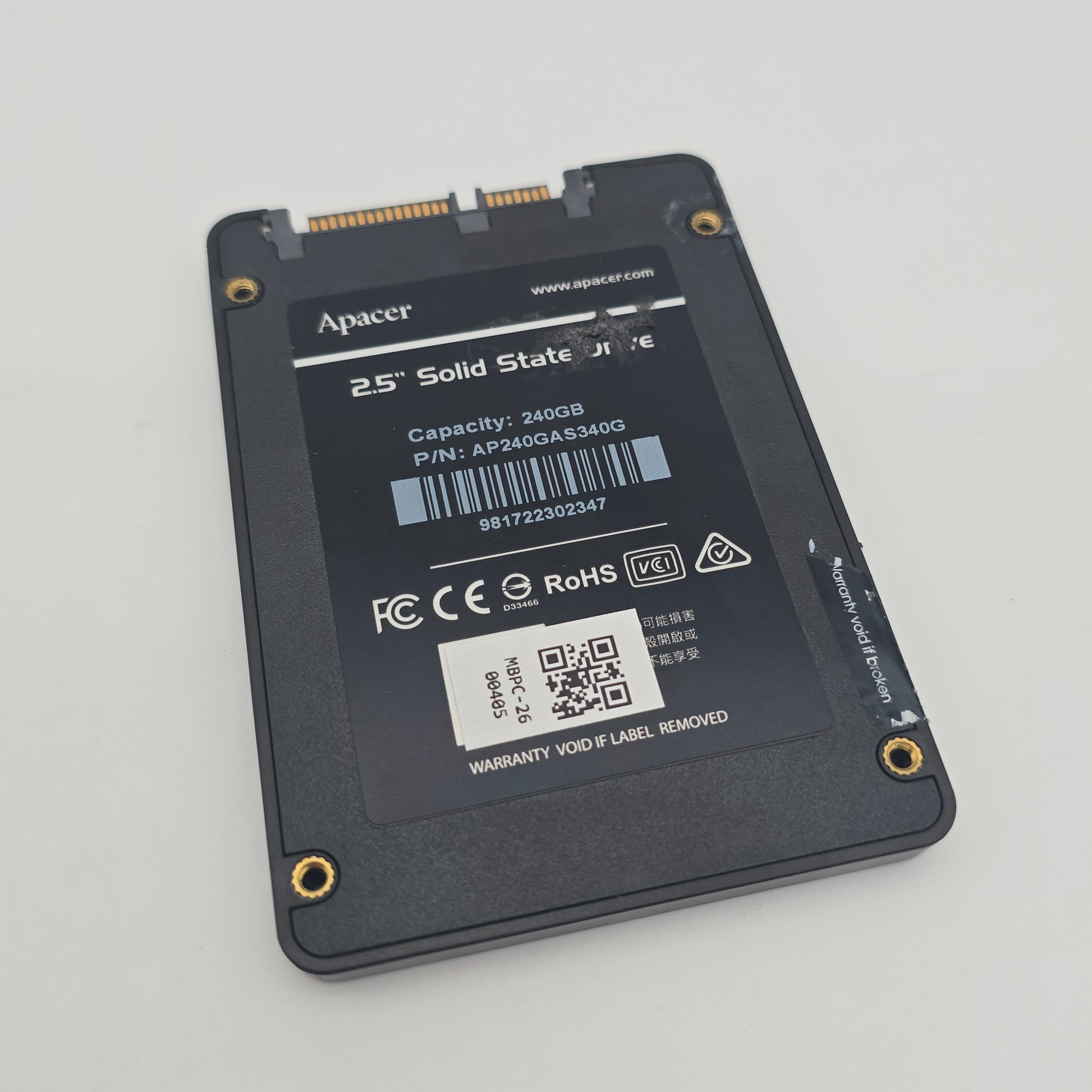 Apacer Panther 240GB SATA 2.5" Internal Gaming Solid State Drive SSD Storage