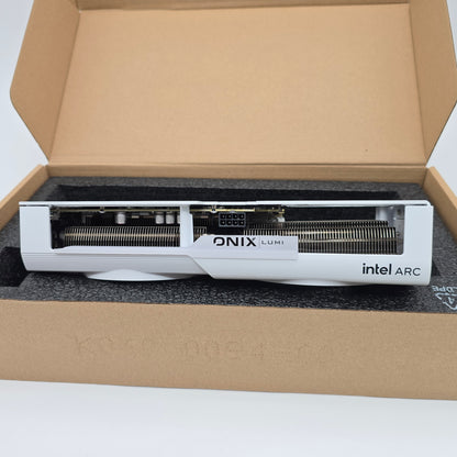 Arc B580 Onix Lumi 12GB, Intel Gaming Graphics Card GPU